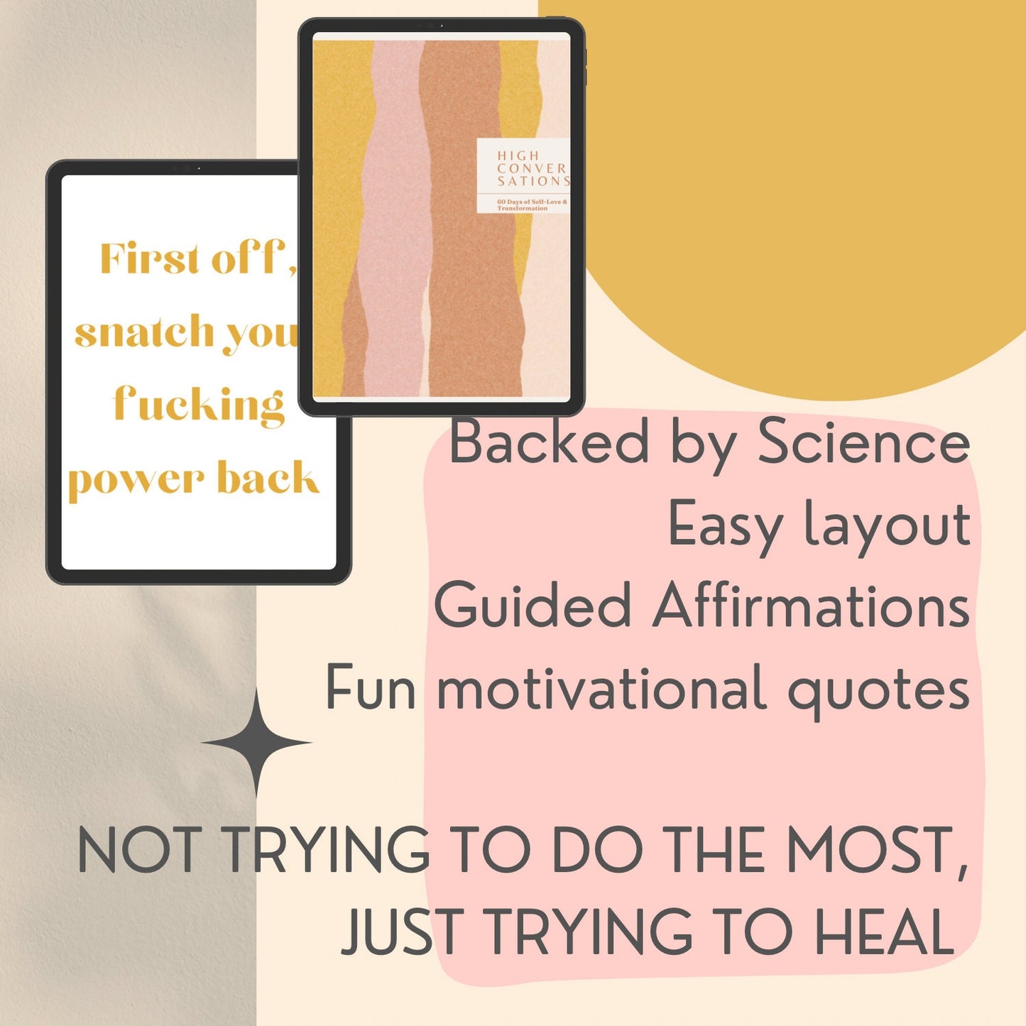 Transformation Digital Journal for Self-Love
