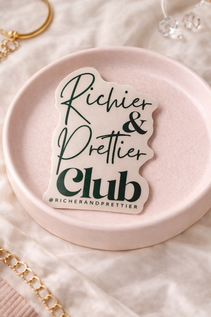 Richer & Prettier Manifestation Sticker Pack