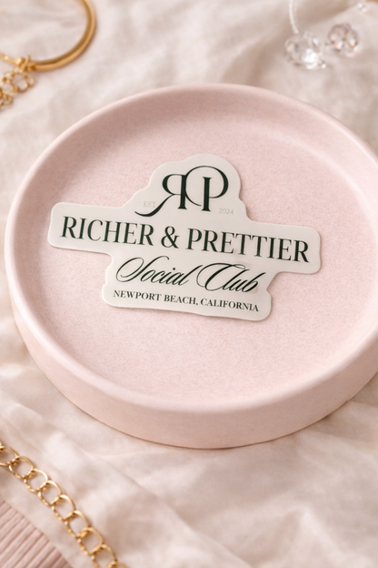 Richer & Prettier Manifestation Sticker Pack
