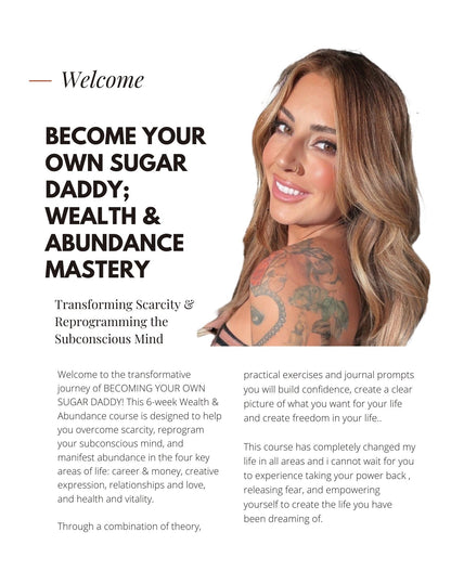 Becoming Your Own Sugar Daddy – 6 Week Financial Wealth-Building Course ✨