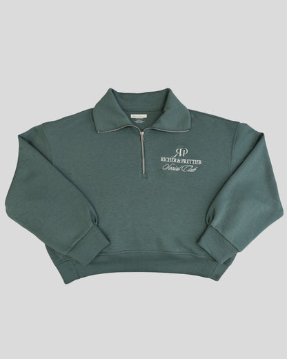 Richer & Prettier Social Club Zip Sweatshirt